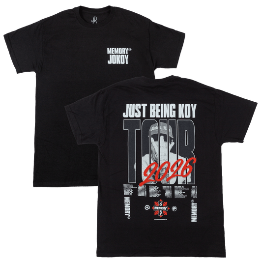 Just Being Koy Tour Tee