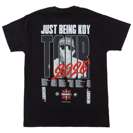 Just Being Koy Tour Tee
