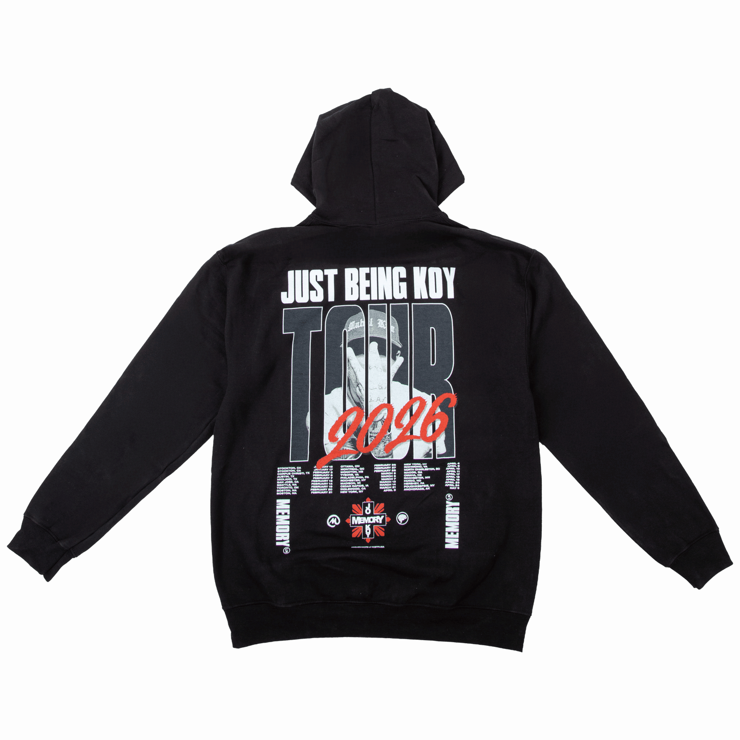 Just Being Koy Tour Hoodie